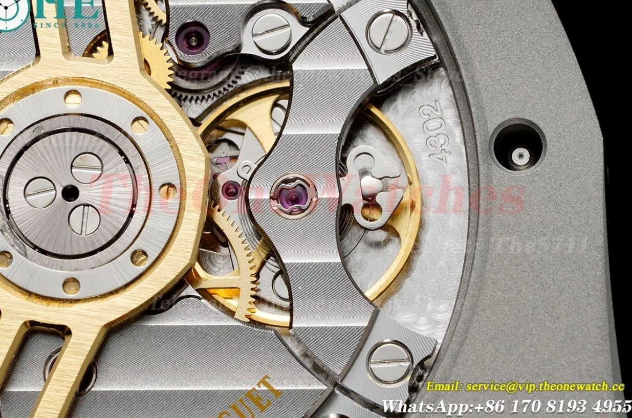 APSF Frosted Oak 15510 41mm White Dial Clone A4302 SS SS Royal Super 0413